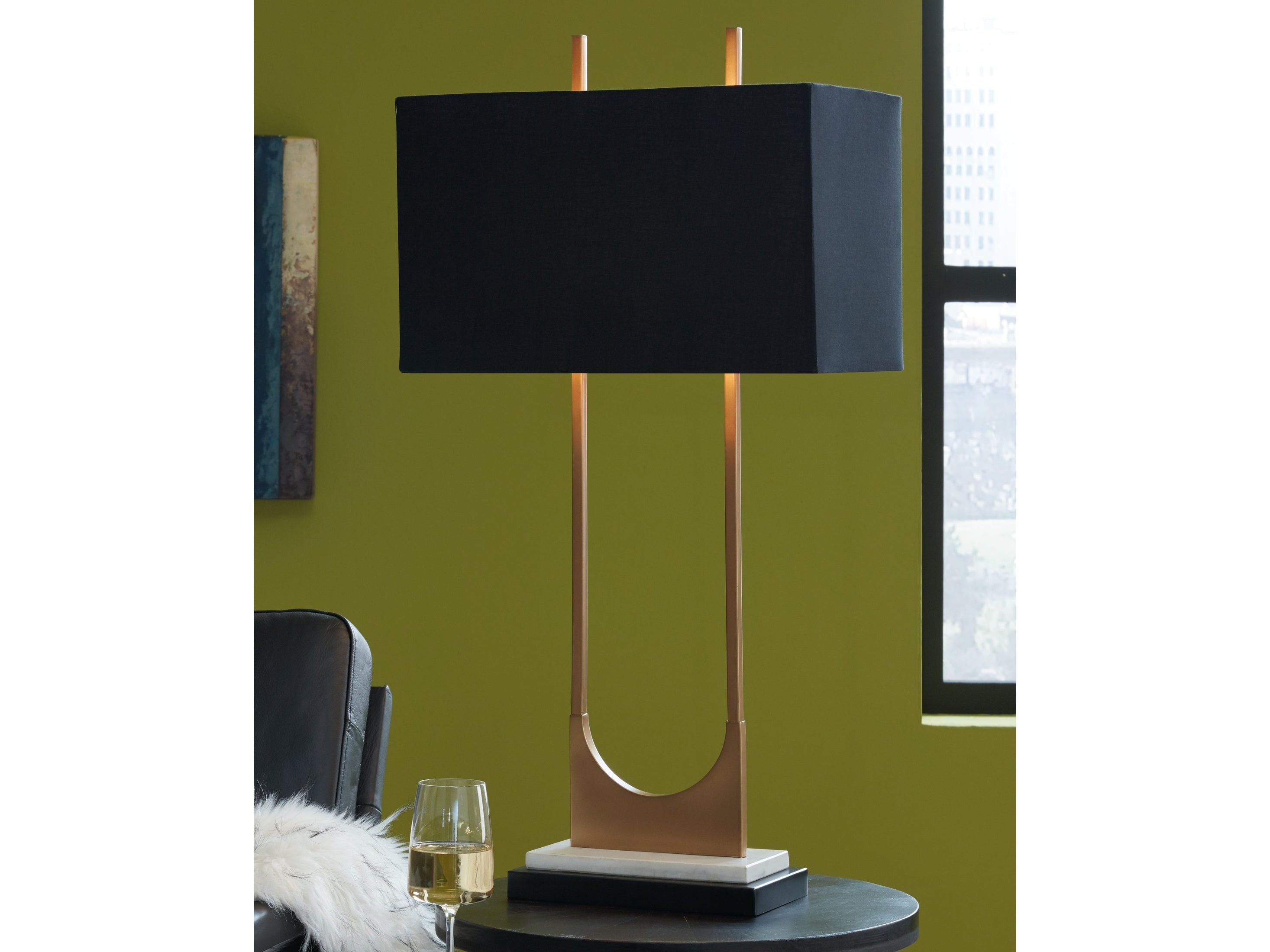 Malana Brass Table Lamp (Set of 2)