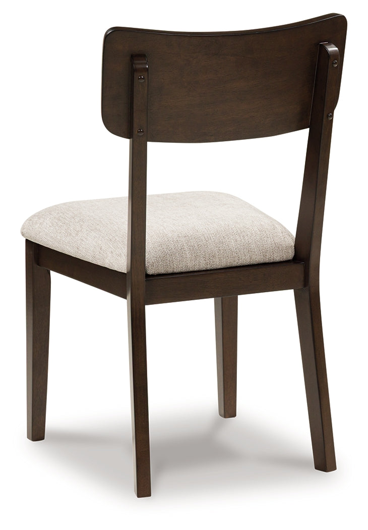Mallenette Merlot Dining Table and 2 Chairs