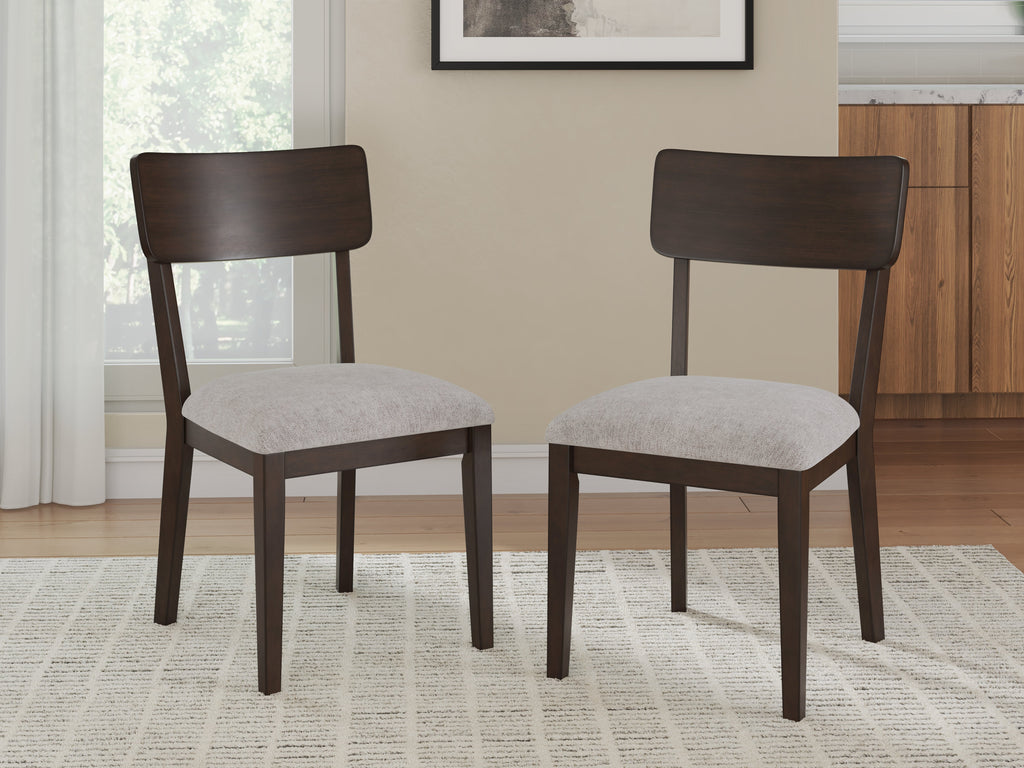Mallenette Merlot Dining Table and 2 Chairs