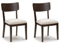 Mallenette Merlot Dining Upholstered Side Chair (Set of 2)