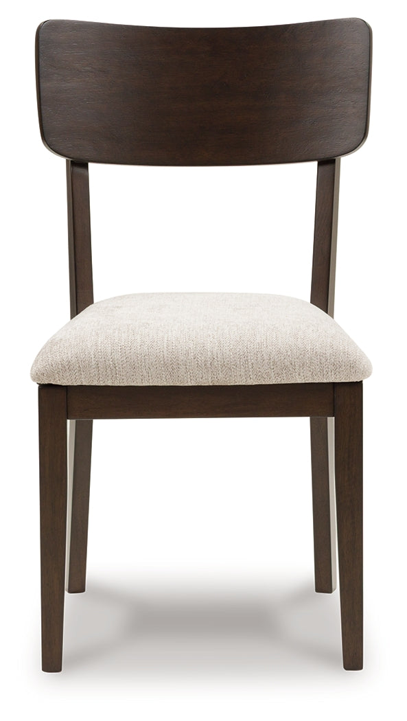 Mallenette Merlot Dining Upholstered Side Chair (Set of 2)