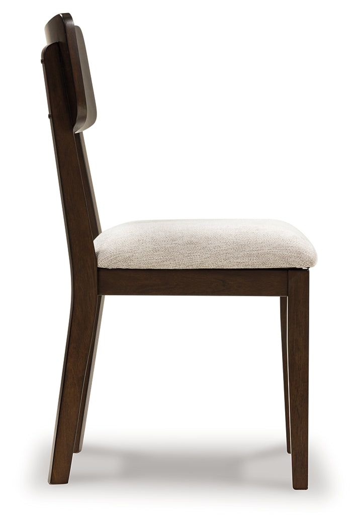 Mallenette Merlot Dining Upholstered Side Chair (Set of 2)