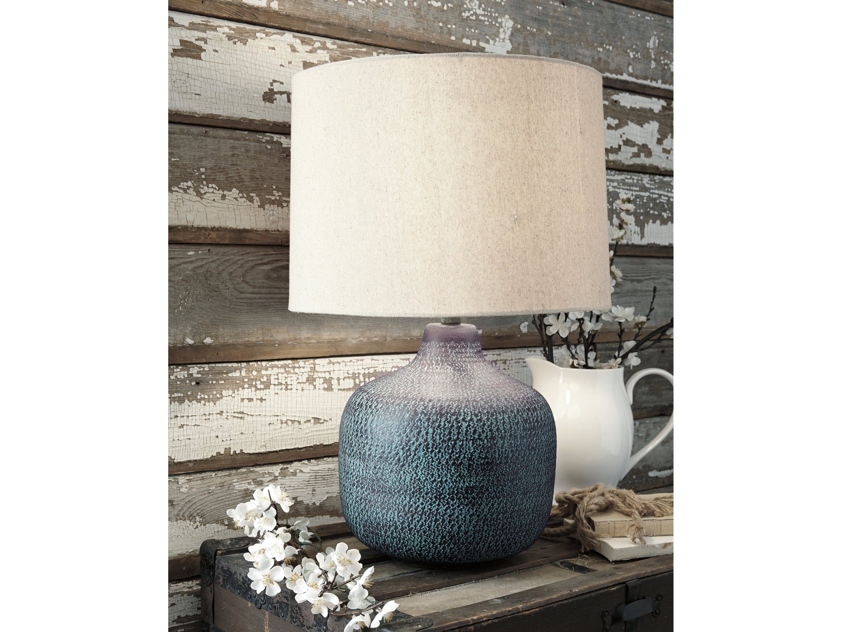 Malthace Patina Table Lamp (Set of 2)