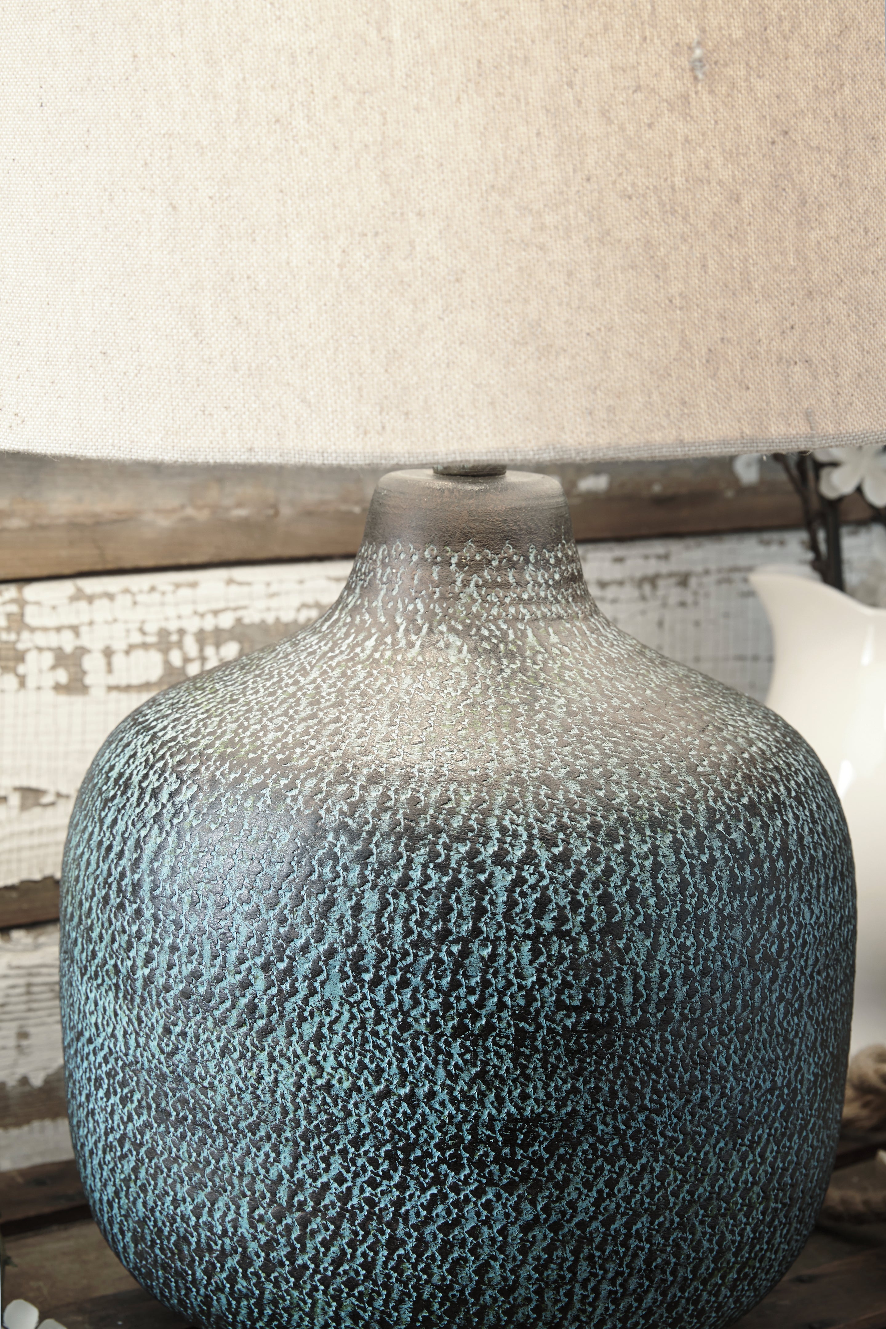 Malthace Patina Table Lamp (Set of 2)