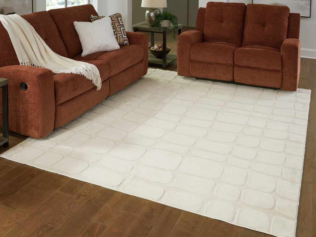 Malvinsboro Sandstone Washable Large Rug