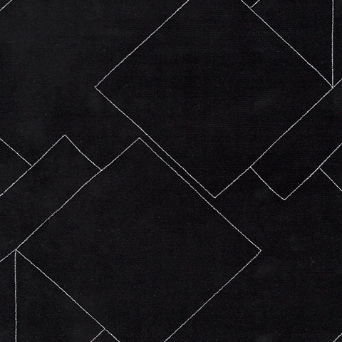 Marav Black/White Large Rug