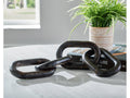 Mardelby Distressed Black Sculpture