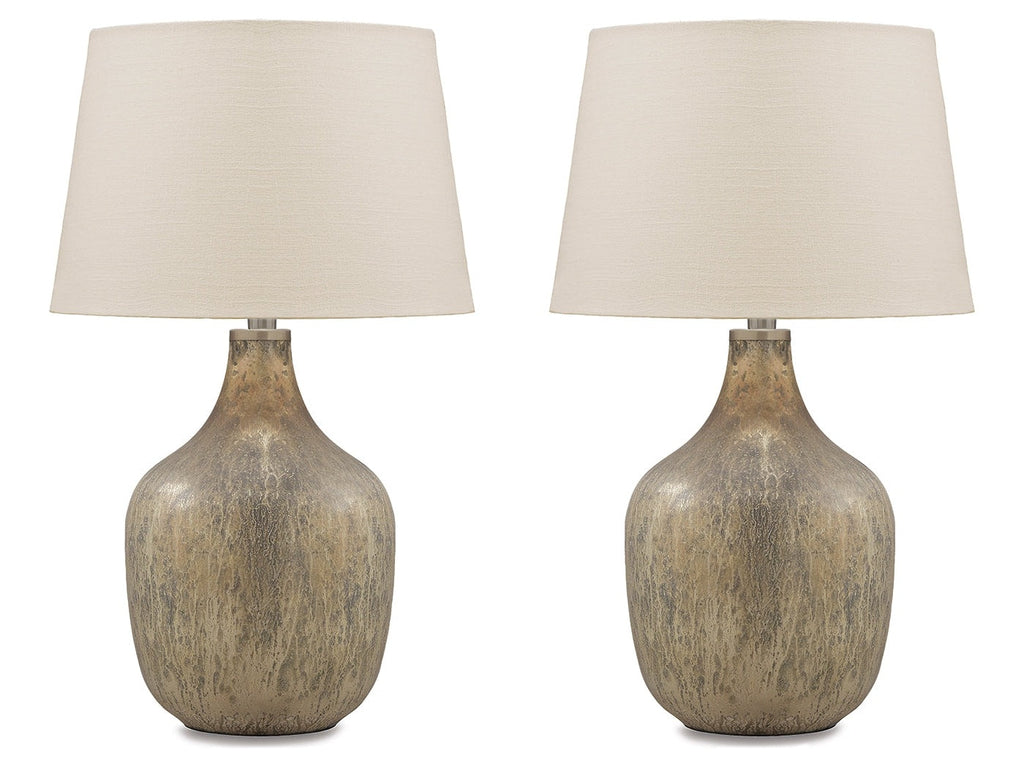 Mari Gray/Gold Table Lamp (Set of 2)