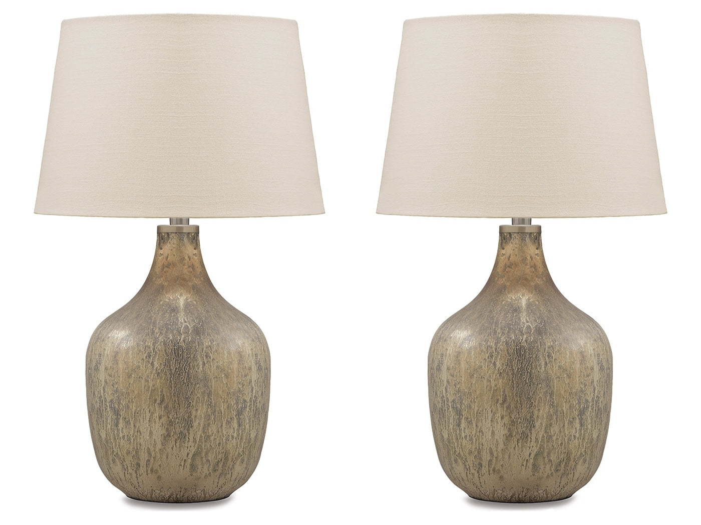 Mari Gray/Gold Table Lamp (Set of 2)
