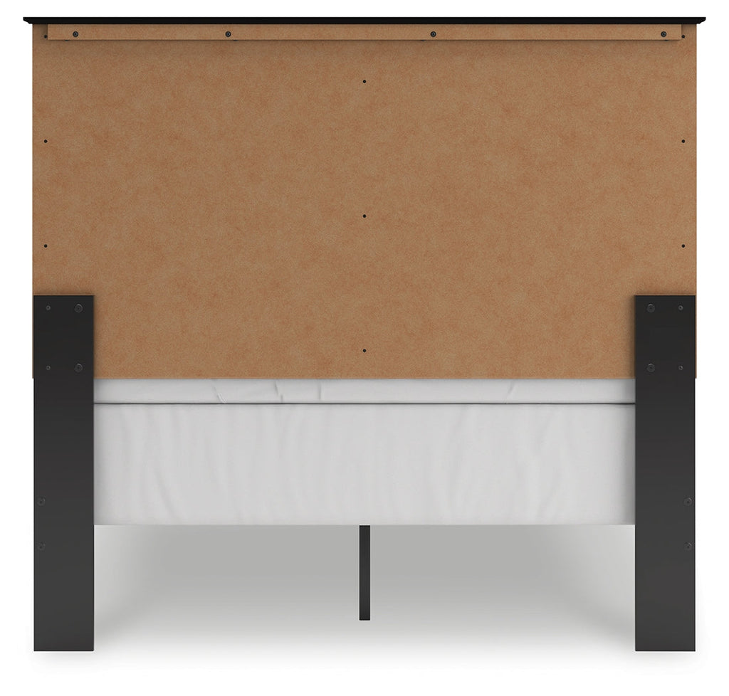 Maribel Black Full Panel Youth Bed