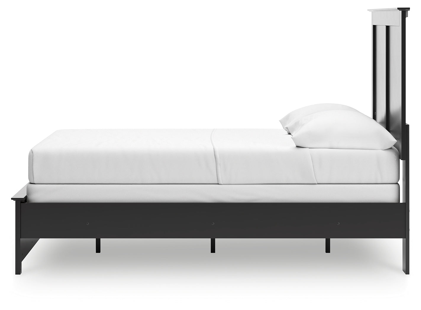 Maribel Black Full Panel Youth Bed