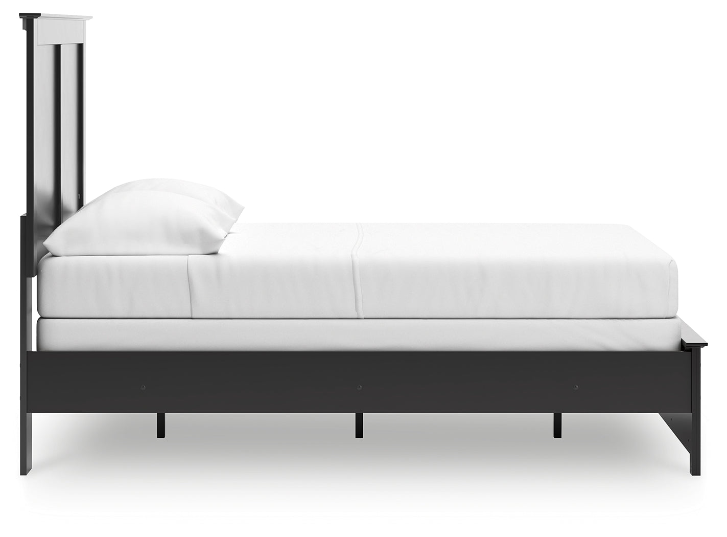 Maribel Black Full Panel Youth Bed