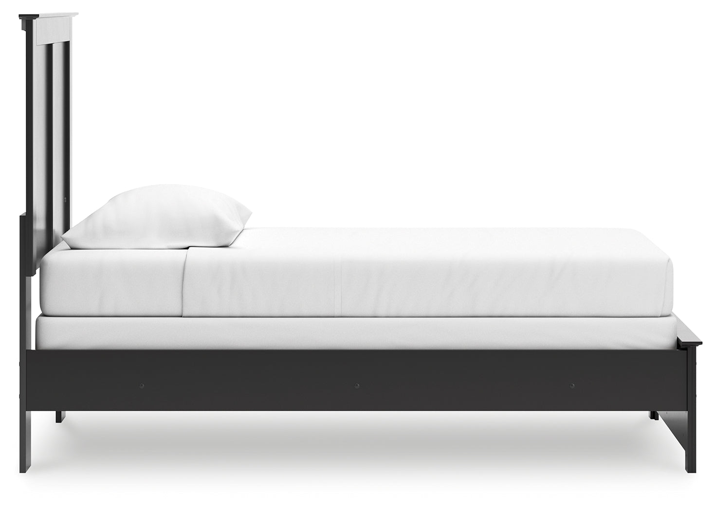 Maribel Black Twin Panel Youth Bed