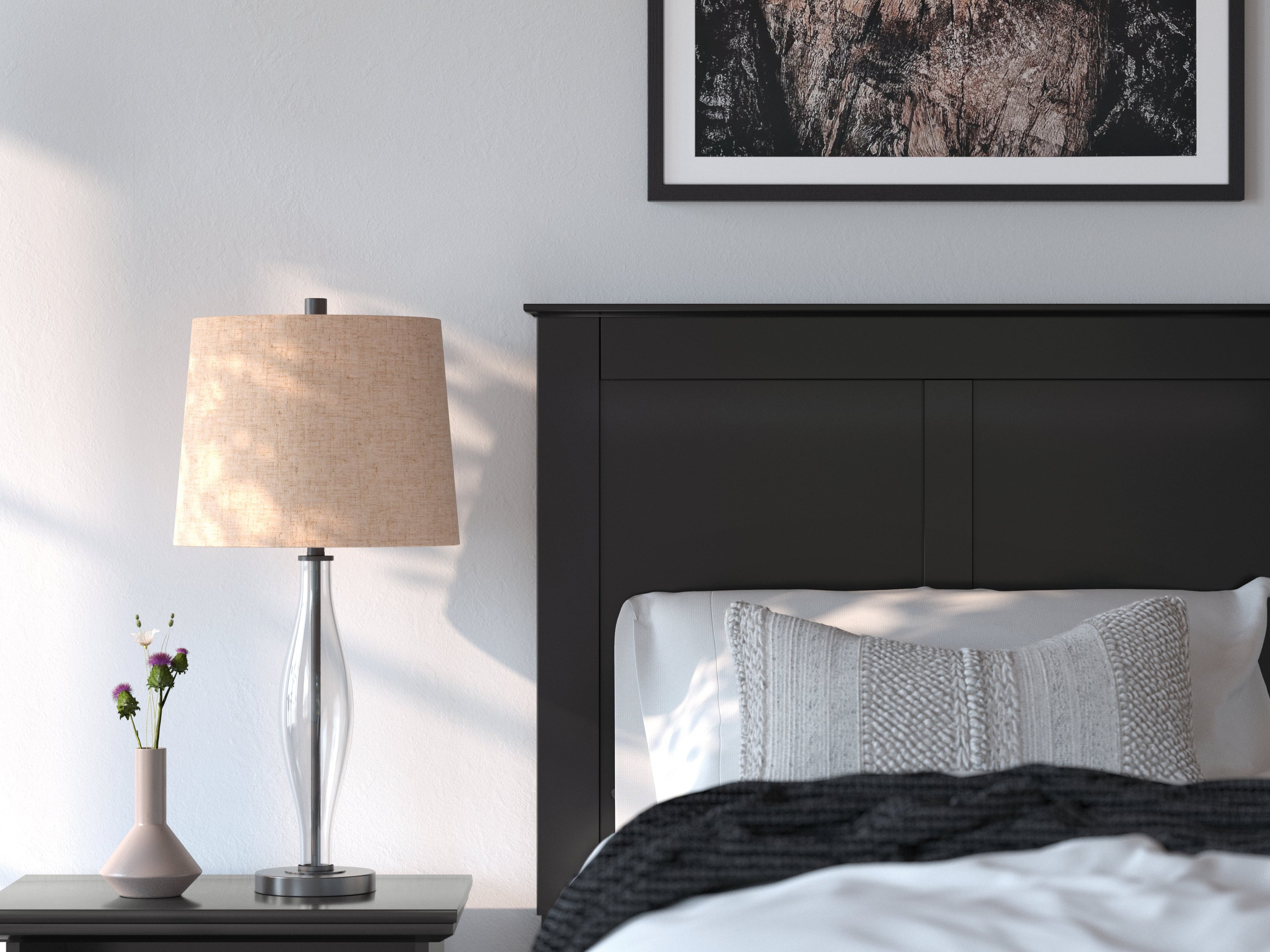 Maribel Black Twin Panel Youth Bed