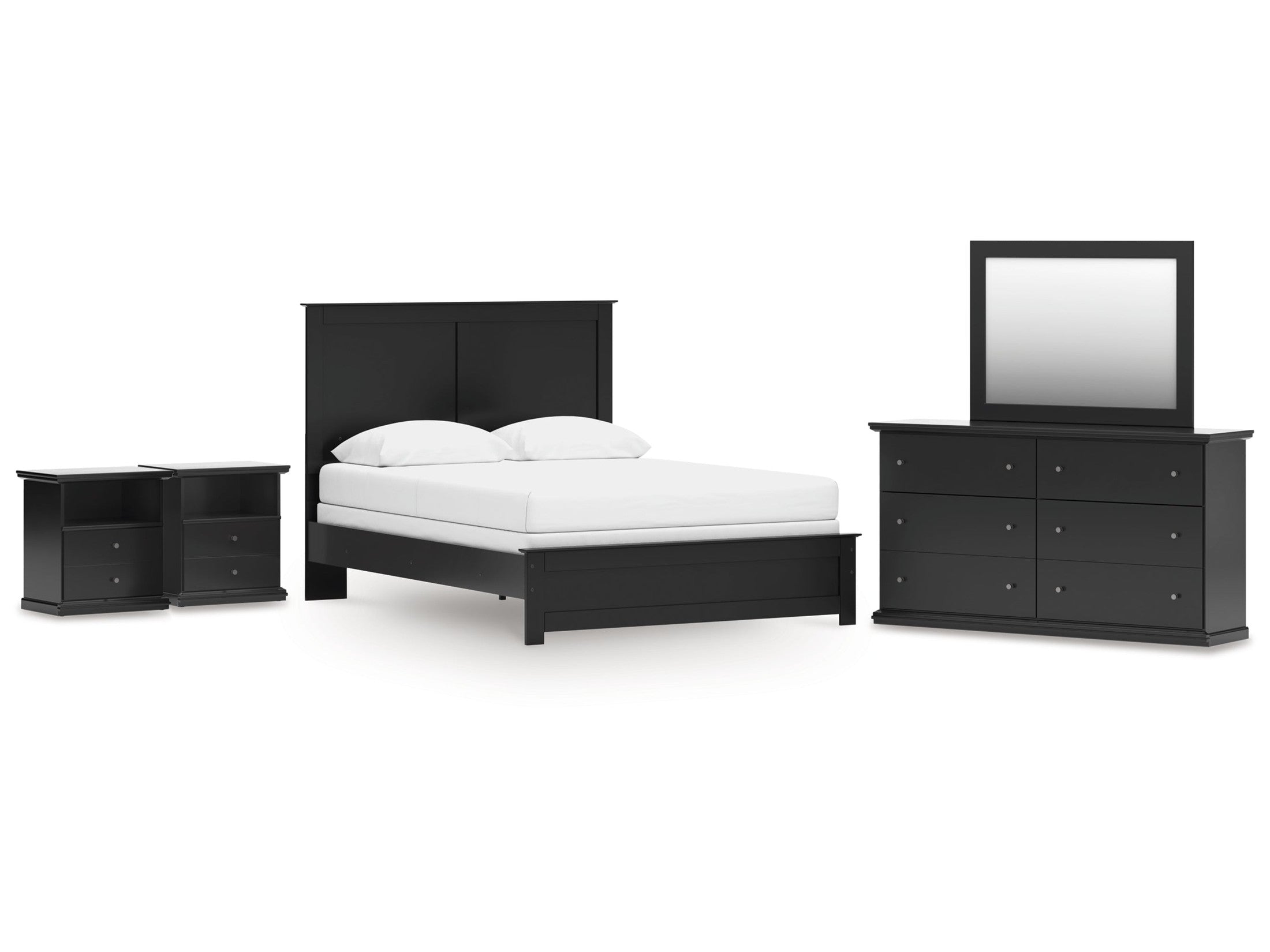 Maribel Queen Panel Bed