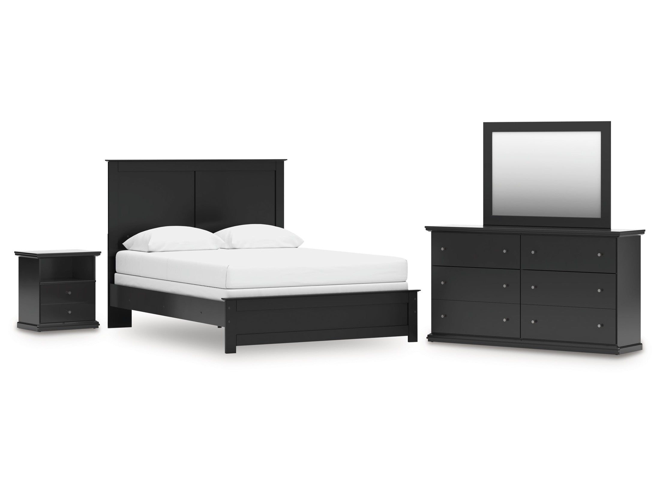 Maribel Queen Panel Bed