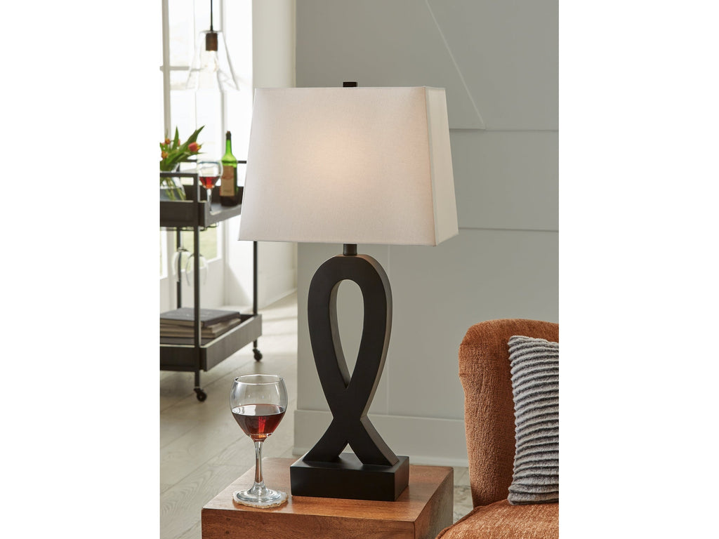 Markellton Black Table Lamp (Set of 2)