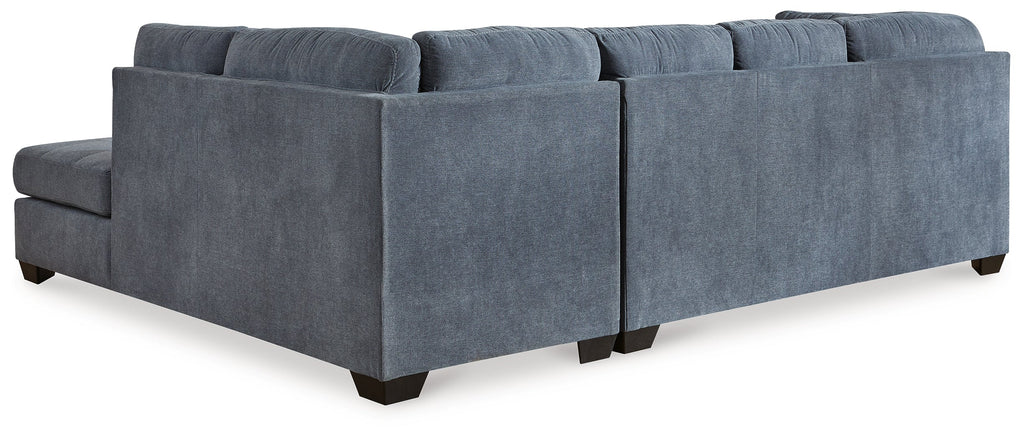 Marleton Denim 2pc Sleeper Sectional with Chaise