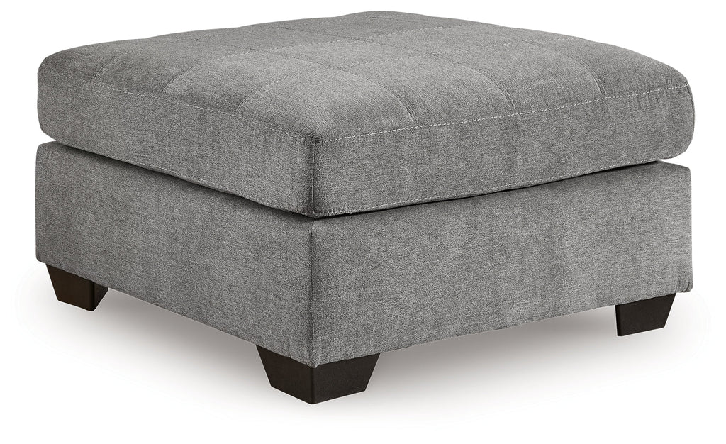 Marleton Gray 2-Piece Sectional and Ottoman
