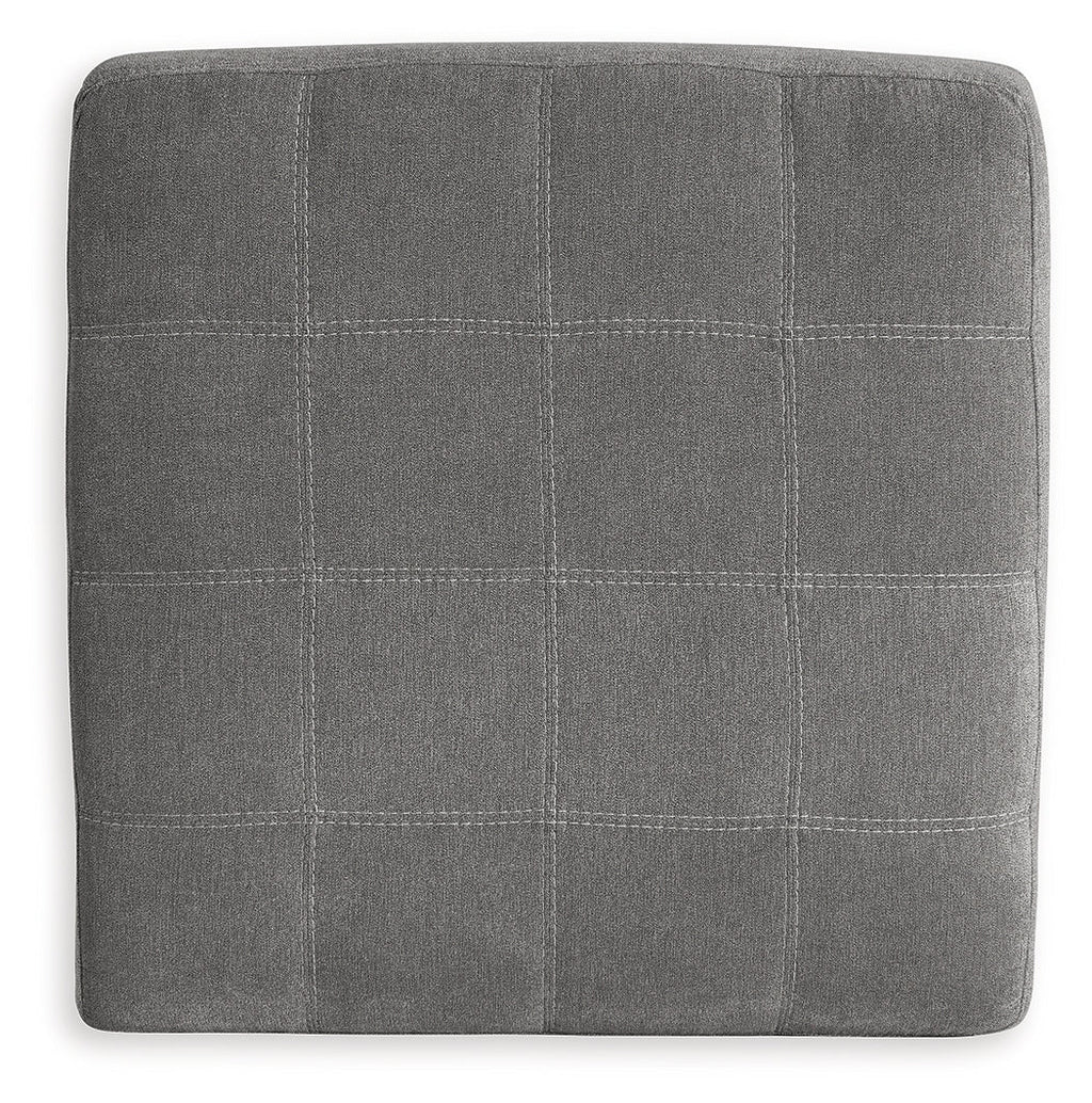 Marleton Gray 2-Piece Sectional and Ottoman