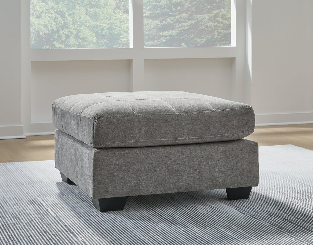 Marleton Gray 2-Piece Sectional and Ottoman