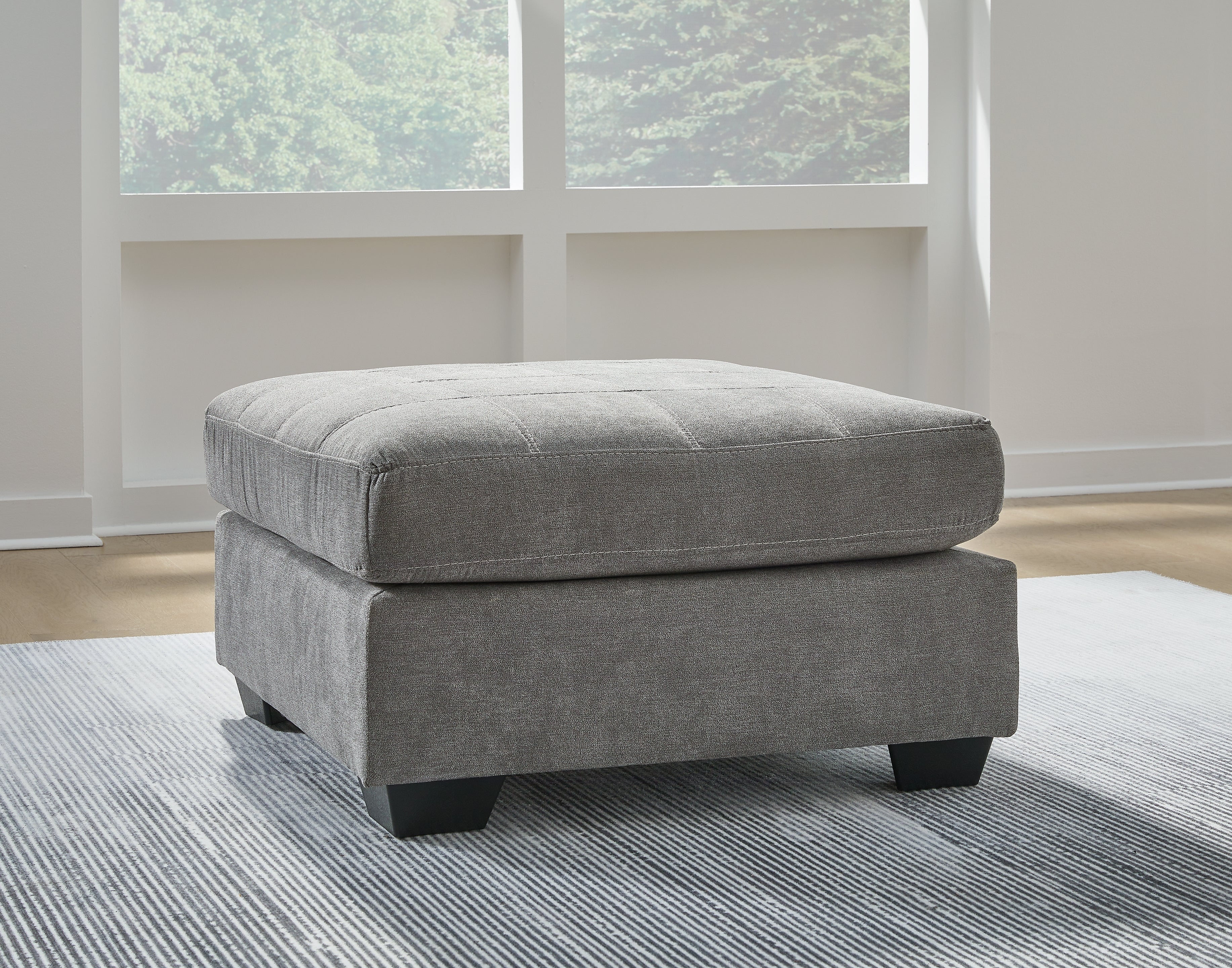 Marleton Gray 2-Piece Sectional and Ottoman