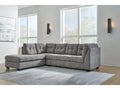 Marleton Gray 2-Piece Sectional with Chaise