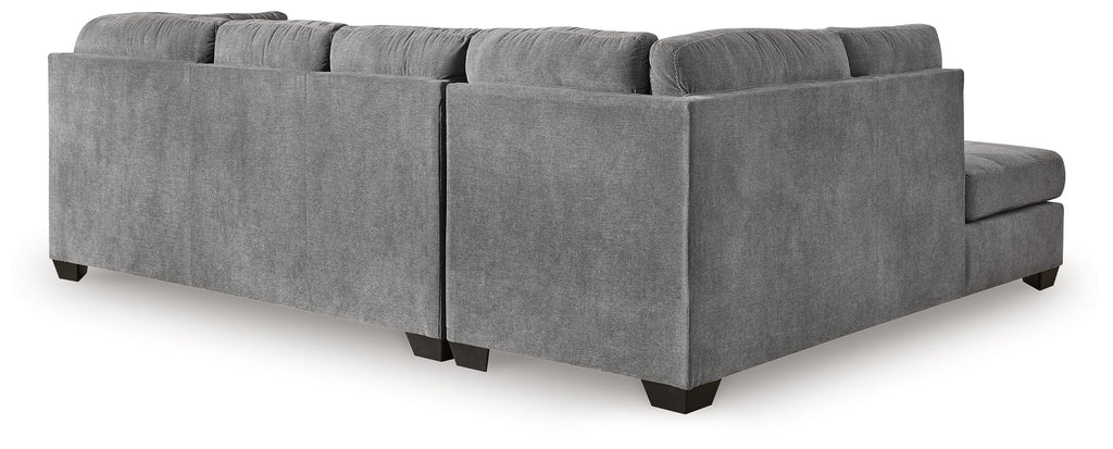 Marleton Gray 2-Piece Sectional with Chaise