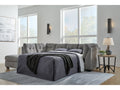 Marleton Gray 2-Piece Sleeper Sectional w/Chaise