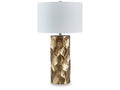 Marshawn Gold Finish Table Lamp