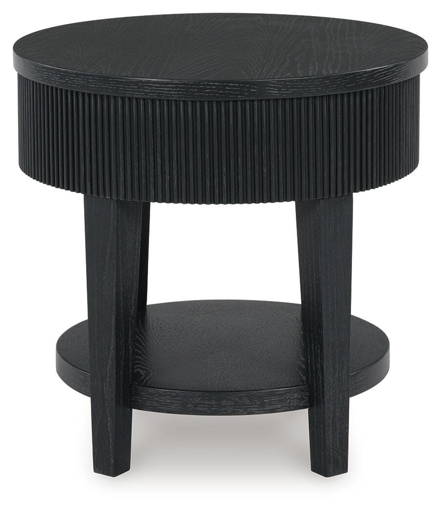 Marstream Black Coffee Table and End Table