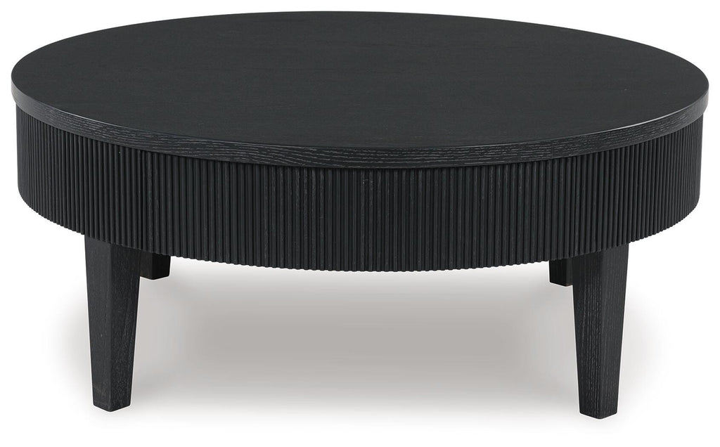 Marstream Black Coffee Table and End Table