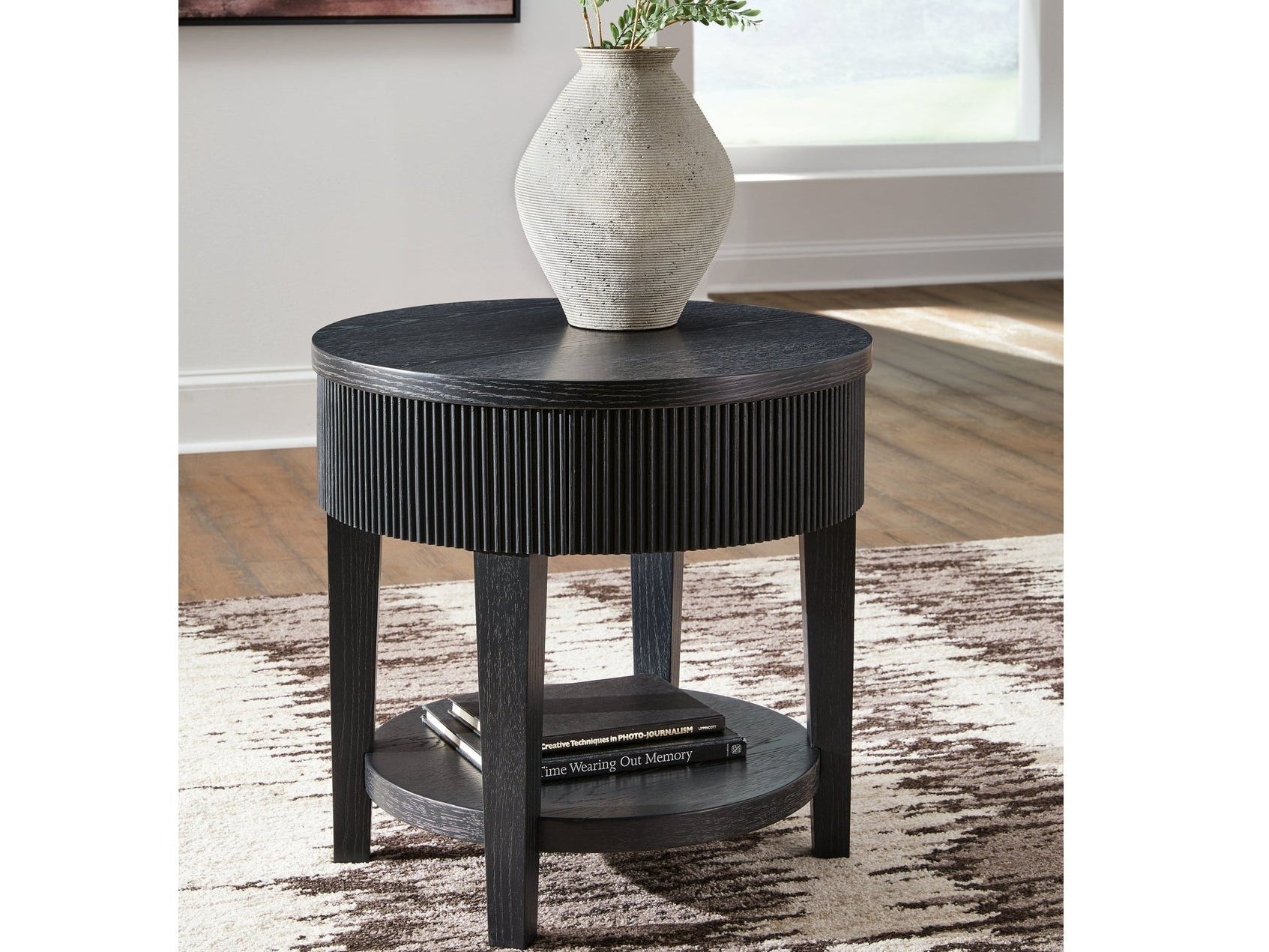 Marstream Black End Table