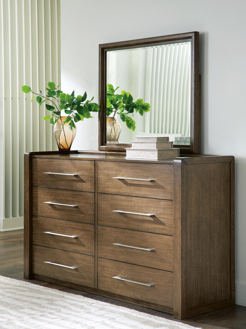 Marxmore Brown Dresser and Mirror