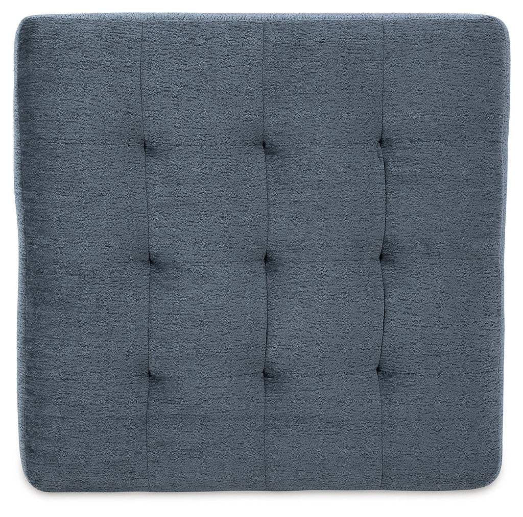 Maxon Place Navy Oversized Accent Ottoman