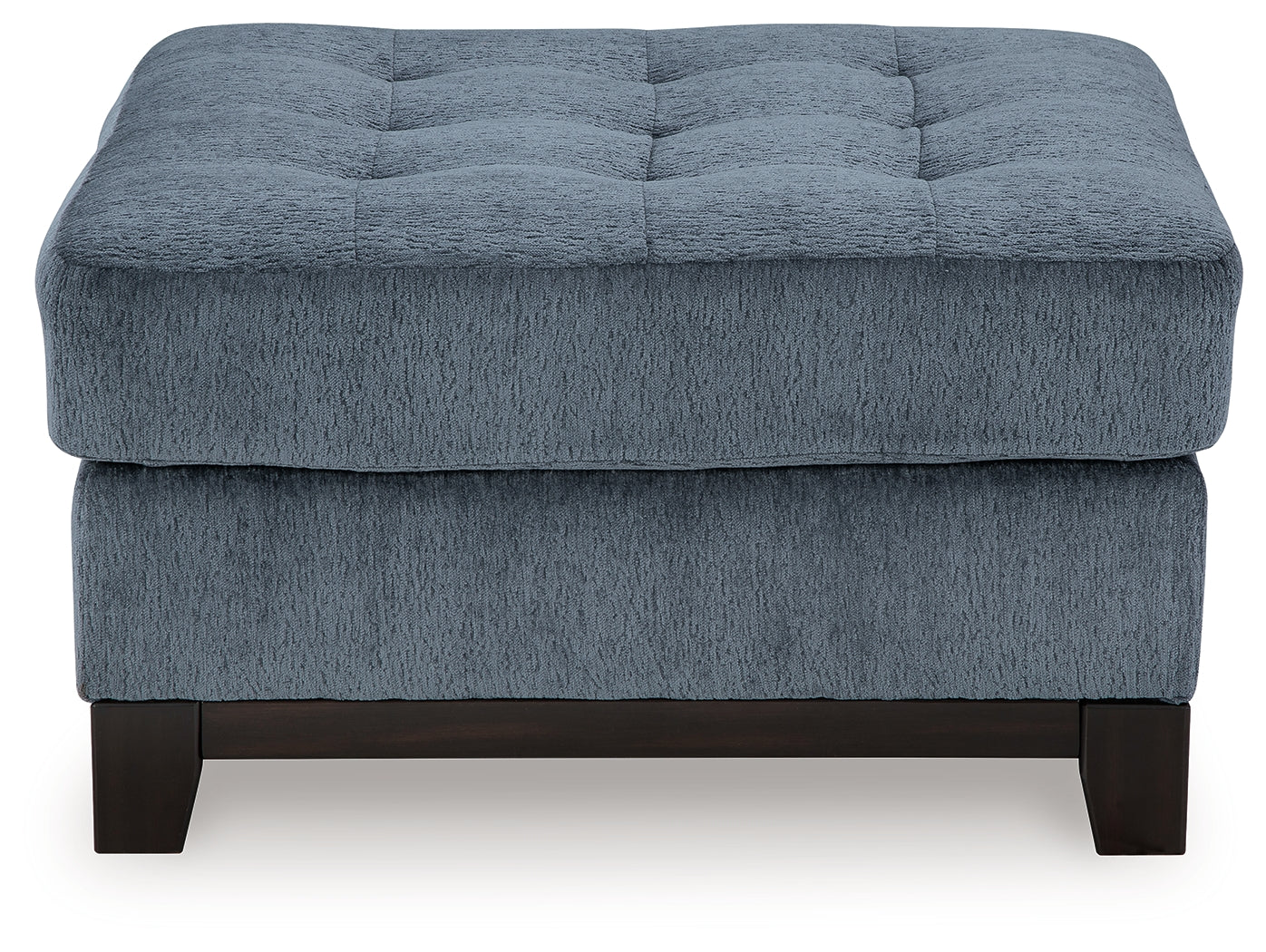 Maxon Place Navy Sofa and Oversized Accent Ottoman
