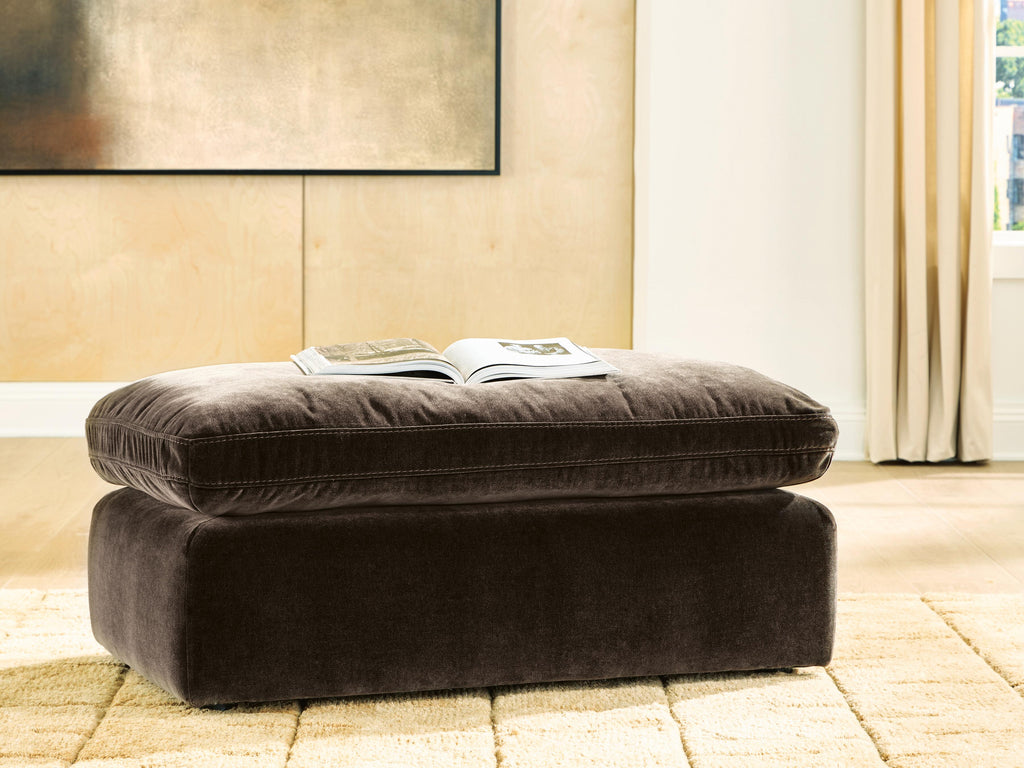 Maxton Heights Bittersweet Ottoman