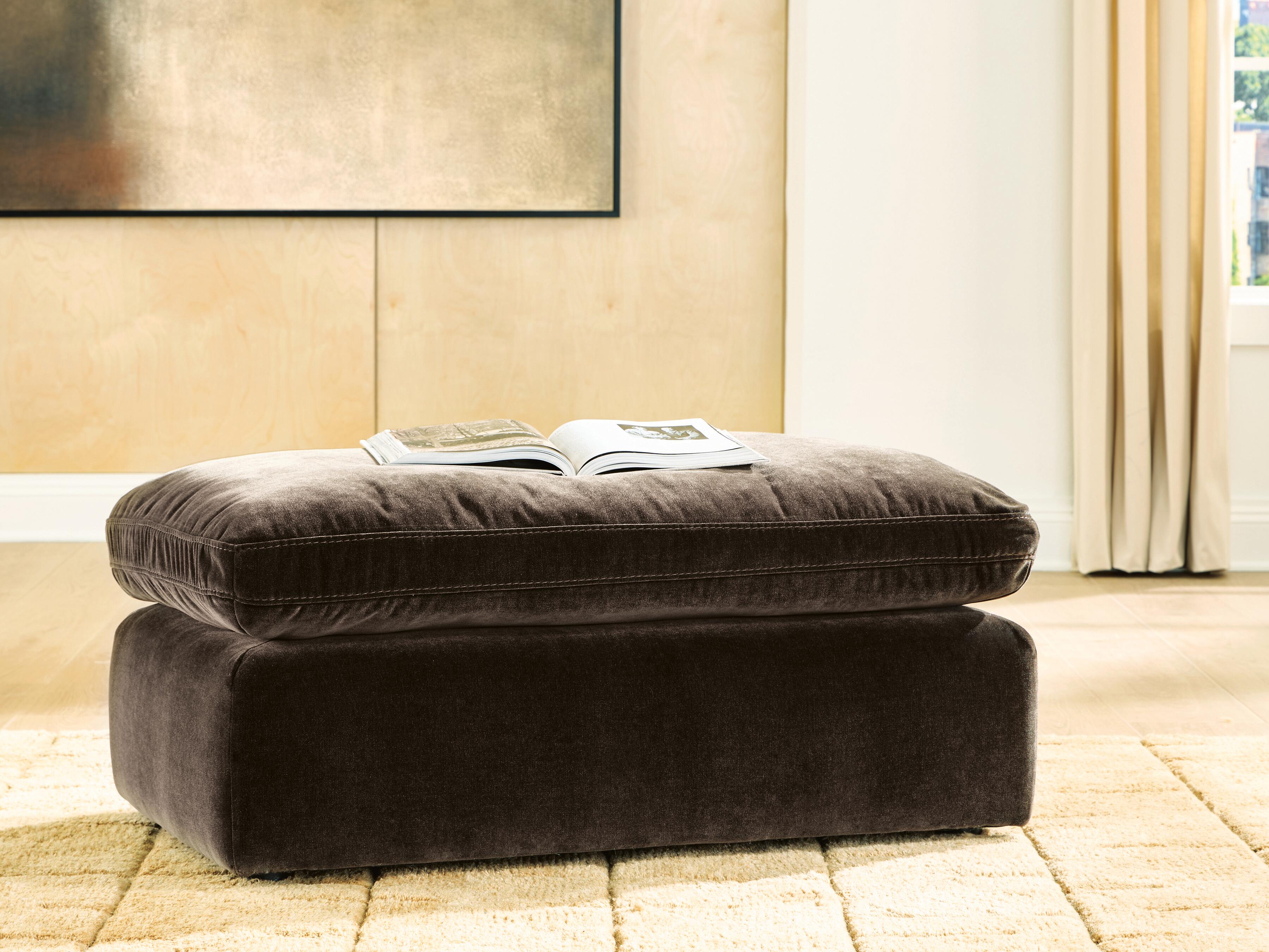 Maxton Heights Bittersweet Ottoman