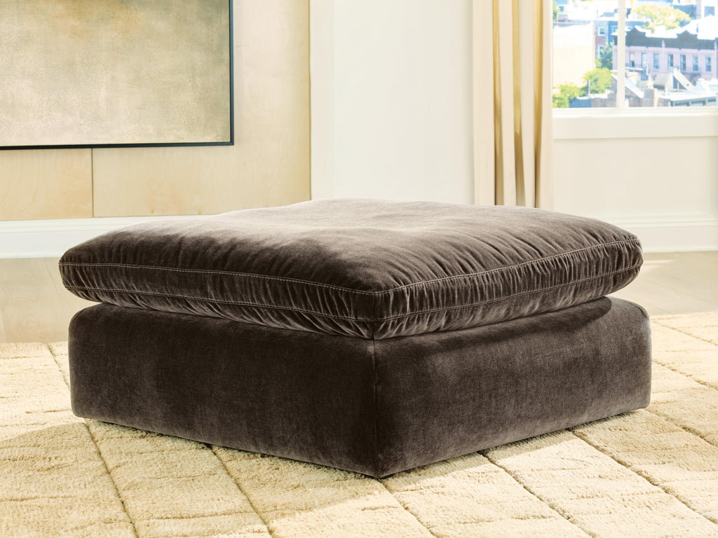 Maxton Heights Bittersweet Oversized Accent Ottoman