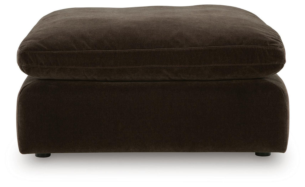 Maxton Heights Bittersweet Oversized Accent Ottoman