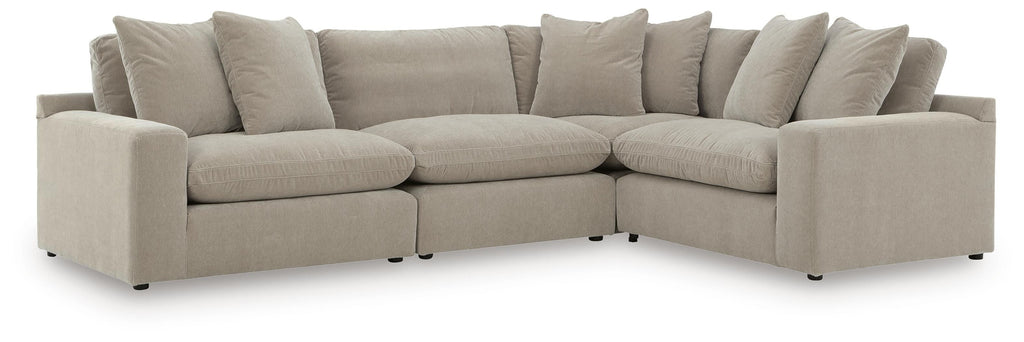 Maxton Heights Pebble 4-Piece Sectional