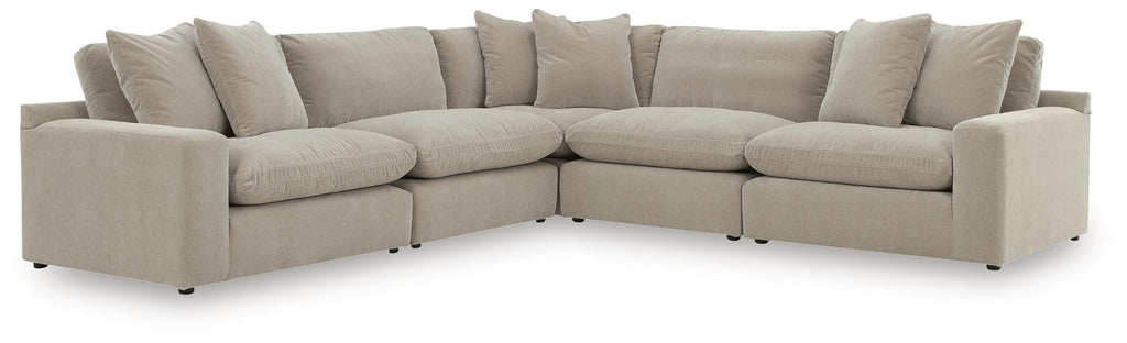 Maxton Heights Pebble 5-Piece Sectional