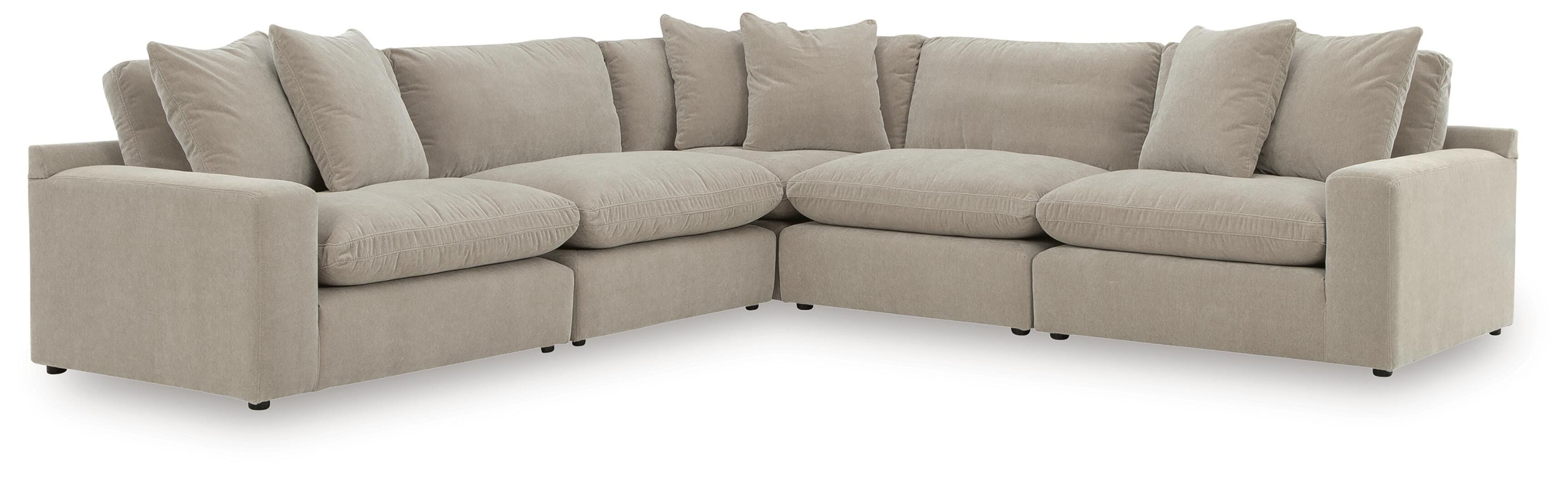 Maxton Heights Pebble 5-Piece Sectional