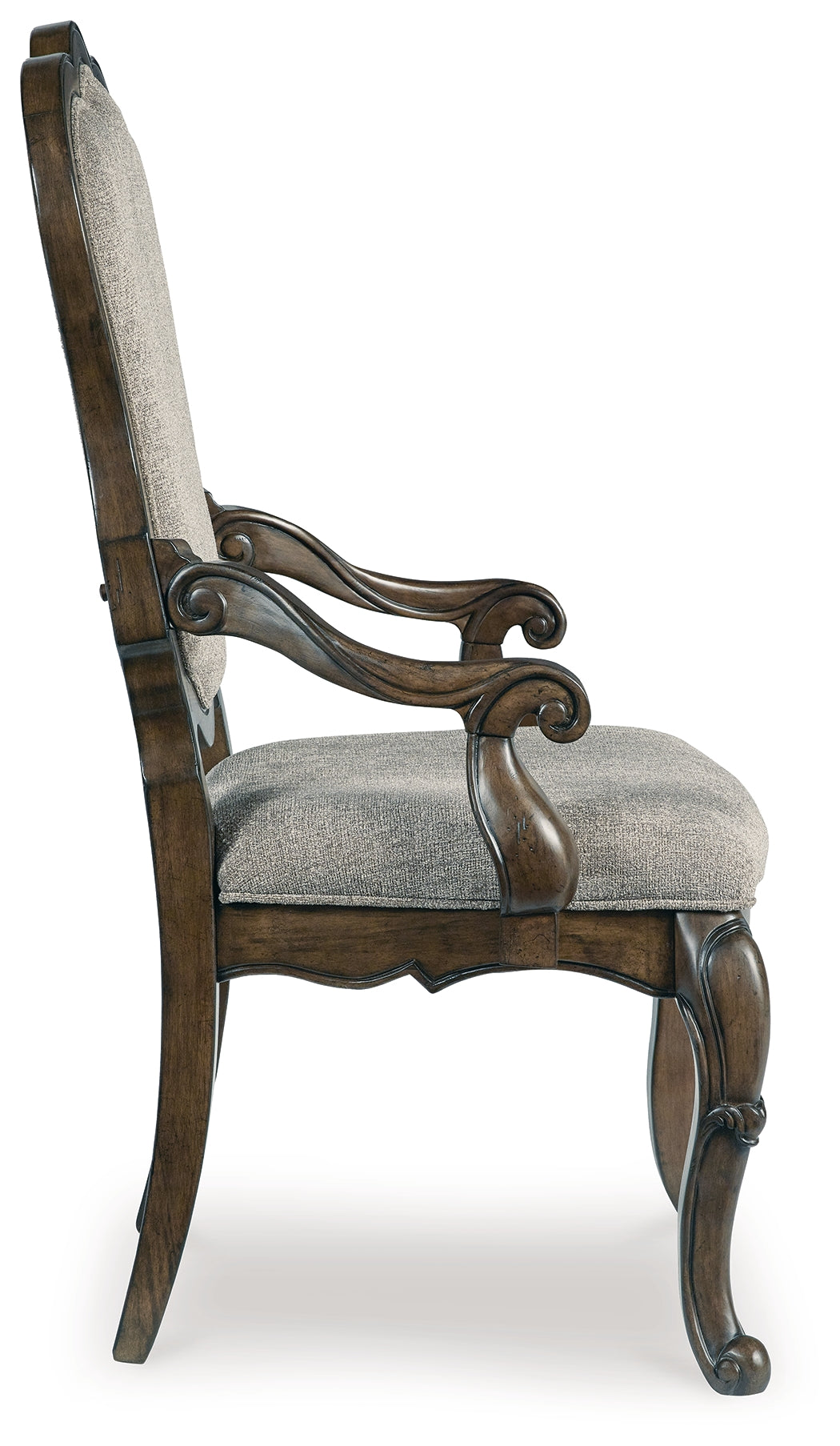 Maylee Dark Brown Dining Table and 10 Chairs