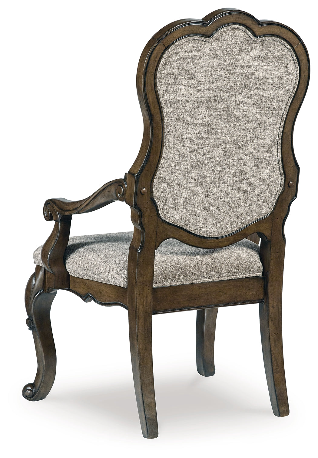 Maylee Dark Brown Dining Table and 6 Chairs