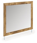 Maystonna Brown Bedroom Mirror