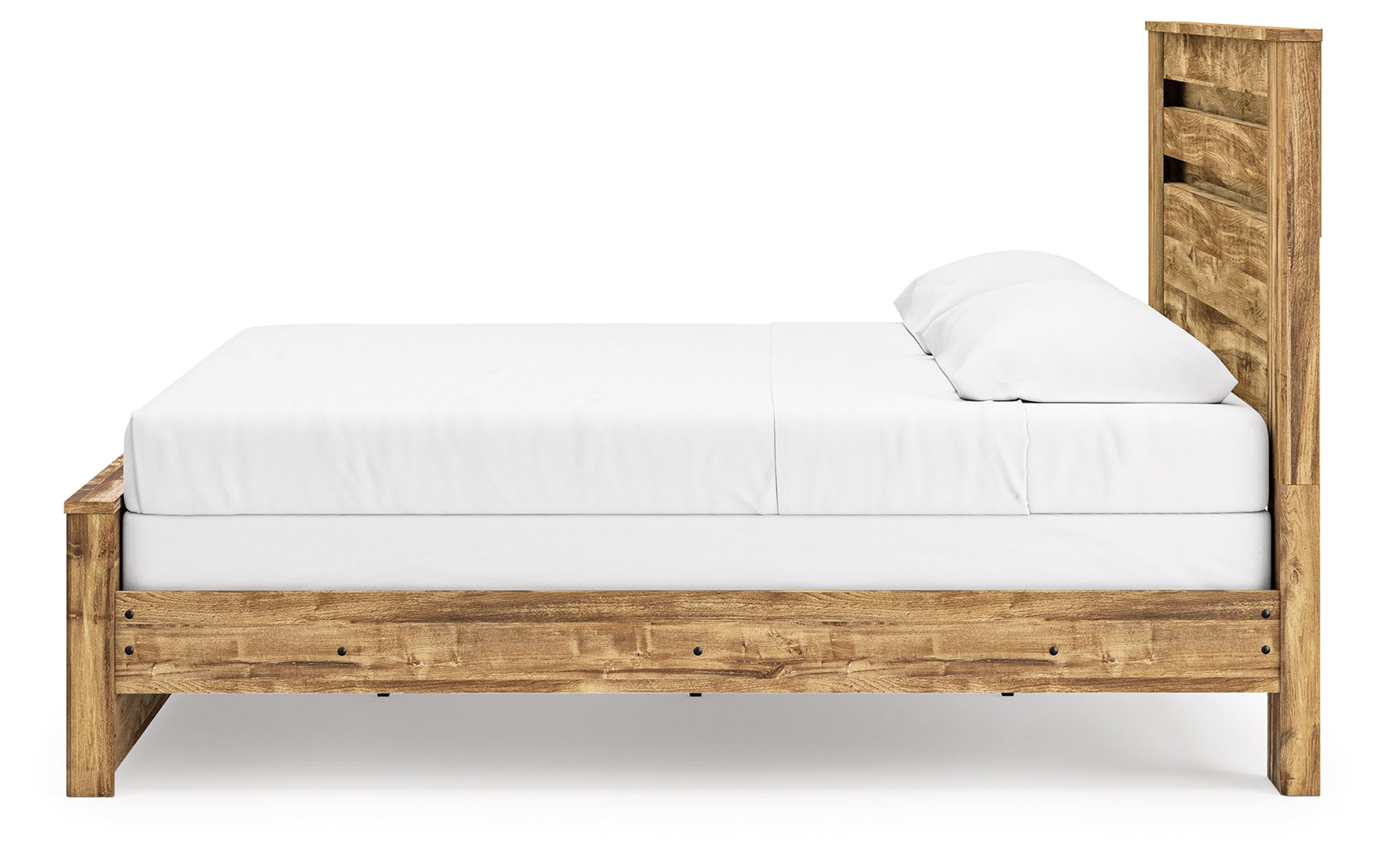 Maystonna Brown King Panel Bed