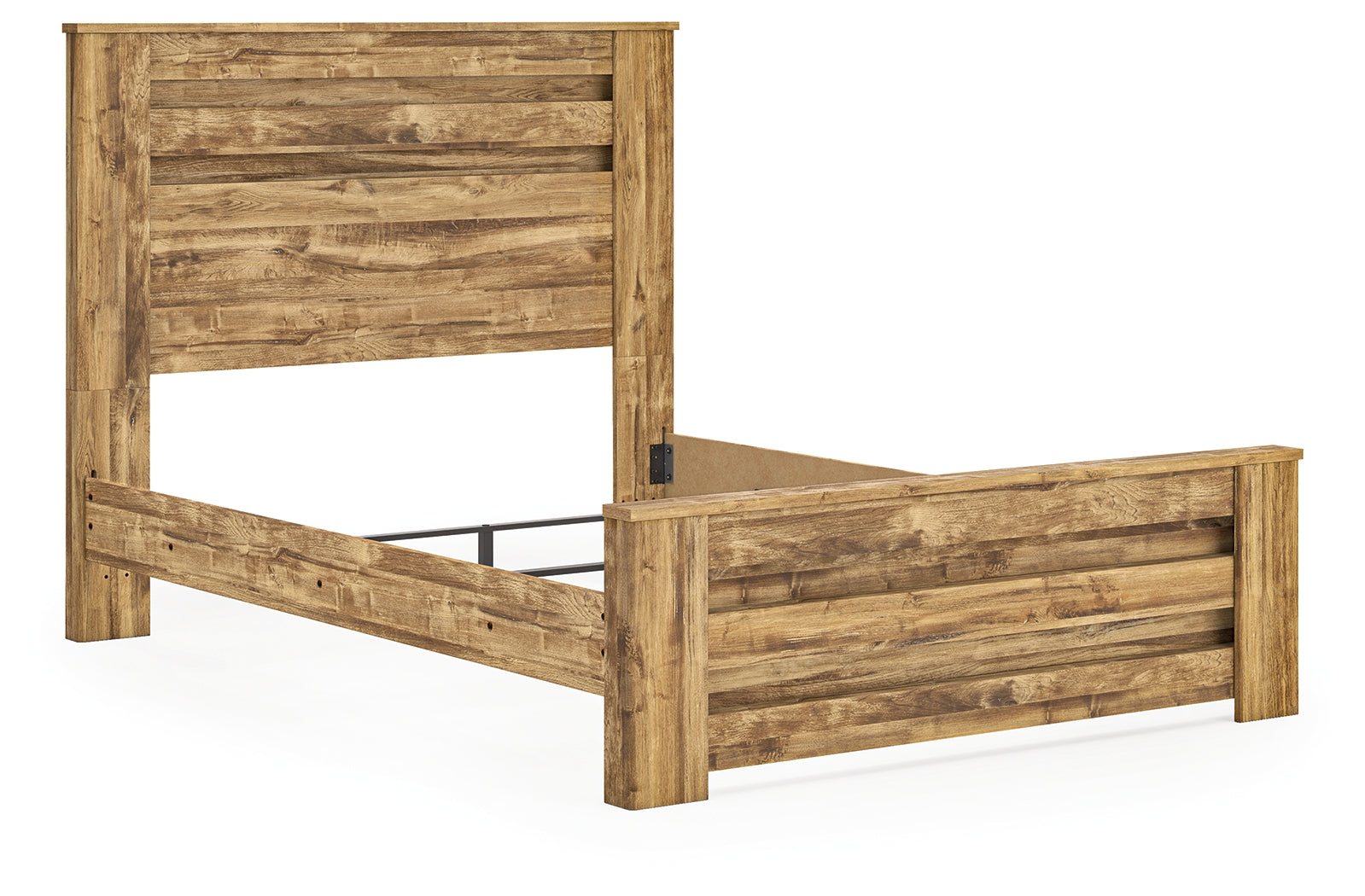 Maystonna Brown Queen Panel Bed