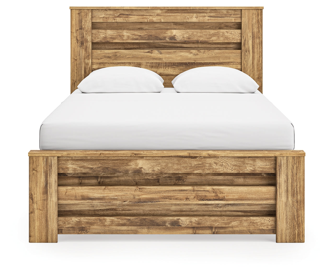 Maystonna Brown Queen Panel Bed