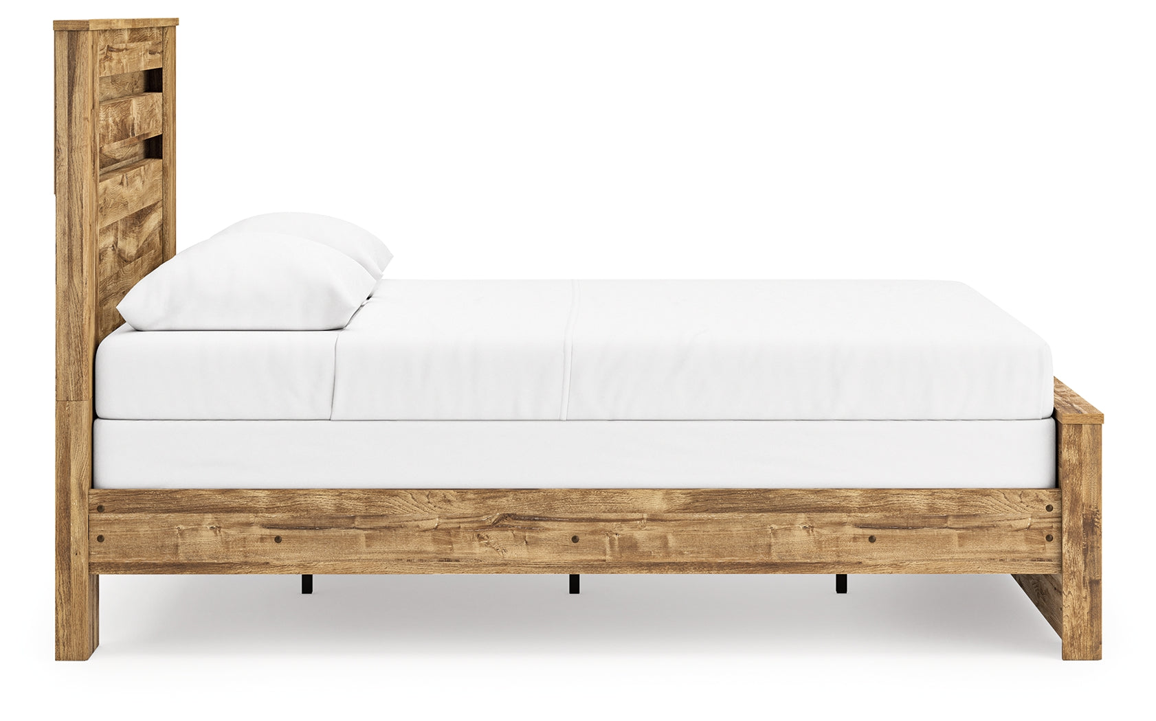 Maystonna Brown Queen Panel Bed
